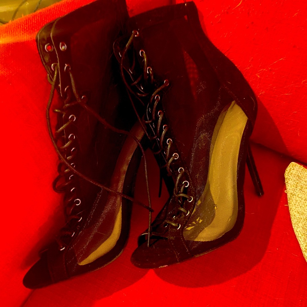 Black heels